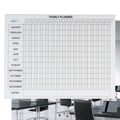 Magnetic Glass YEAR Planner