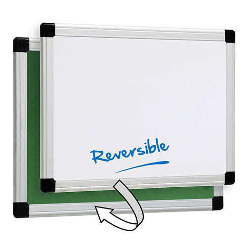 Reversible Whiteboard and Pinboard