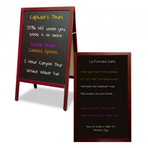 Blackboard - Timber A Frame