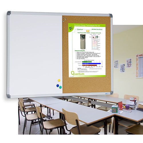 Combi Whiteboard and Corkboard