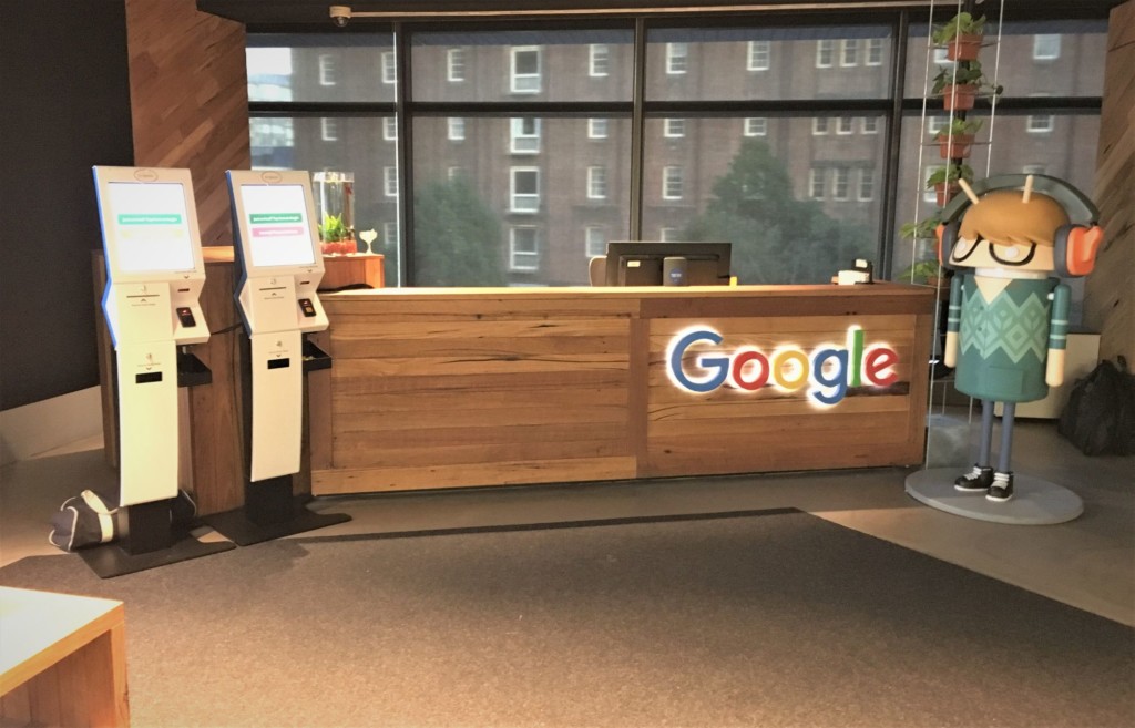Google Offices-wood offices