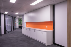 Georgio SB Office Furniture DB FITOUT finishes decal floor storage