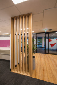 Georgio SB Office Furniture DB FITOUT Slat Dividers